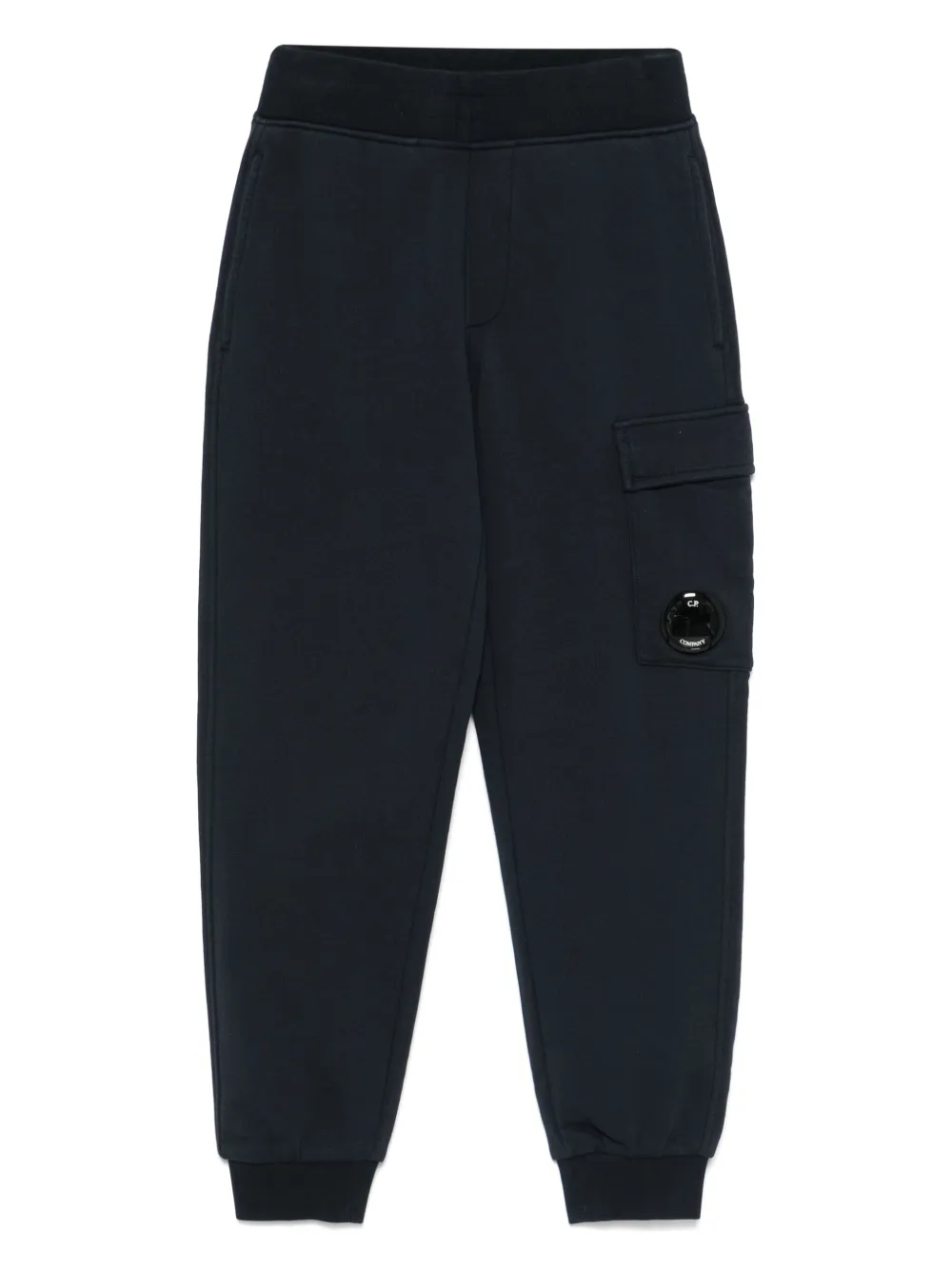 C.P. Company Kids Trainingsbroek met detail Blauw