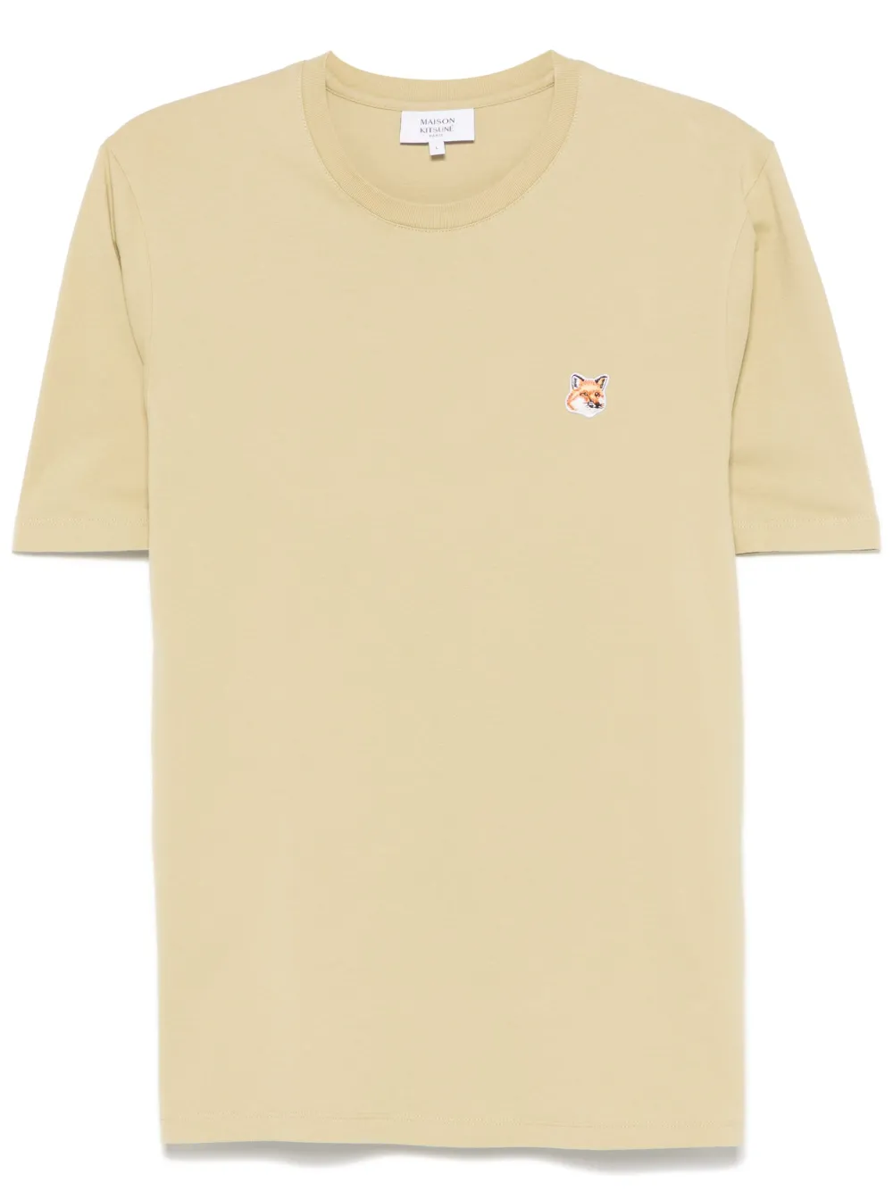 Maison Kitsuné playera con parche Fox Head | verde | Image 1