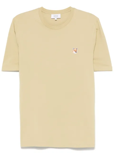 Maison Kitsuné 폭스 헤드 패치 티셔츠