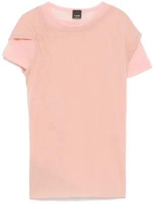 Tシャツ・カットソー PINKO Draped jersey top Rosa PINKO Tops for Women - Shop Now at Farfetch Canada