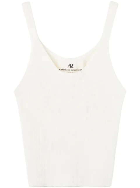 Ermanno Scervino ribbed tank top