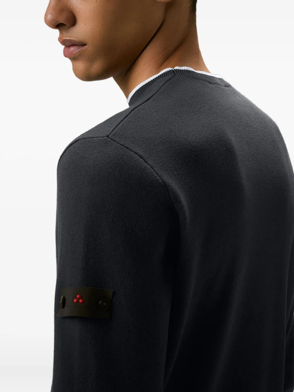 Peuterey Trui met ronde hals Blauw