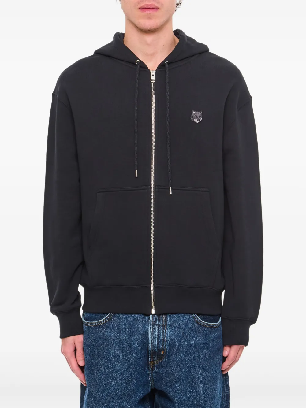 Maison Kitsuné Bold Fox Head-patch hoodie