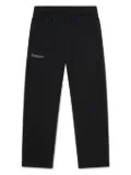 Pangaia Kids logo-print track pants - Black