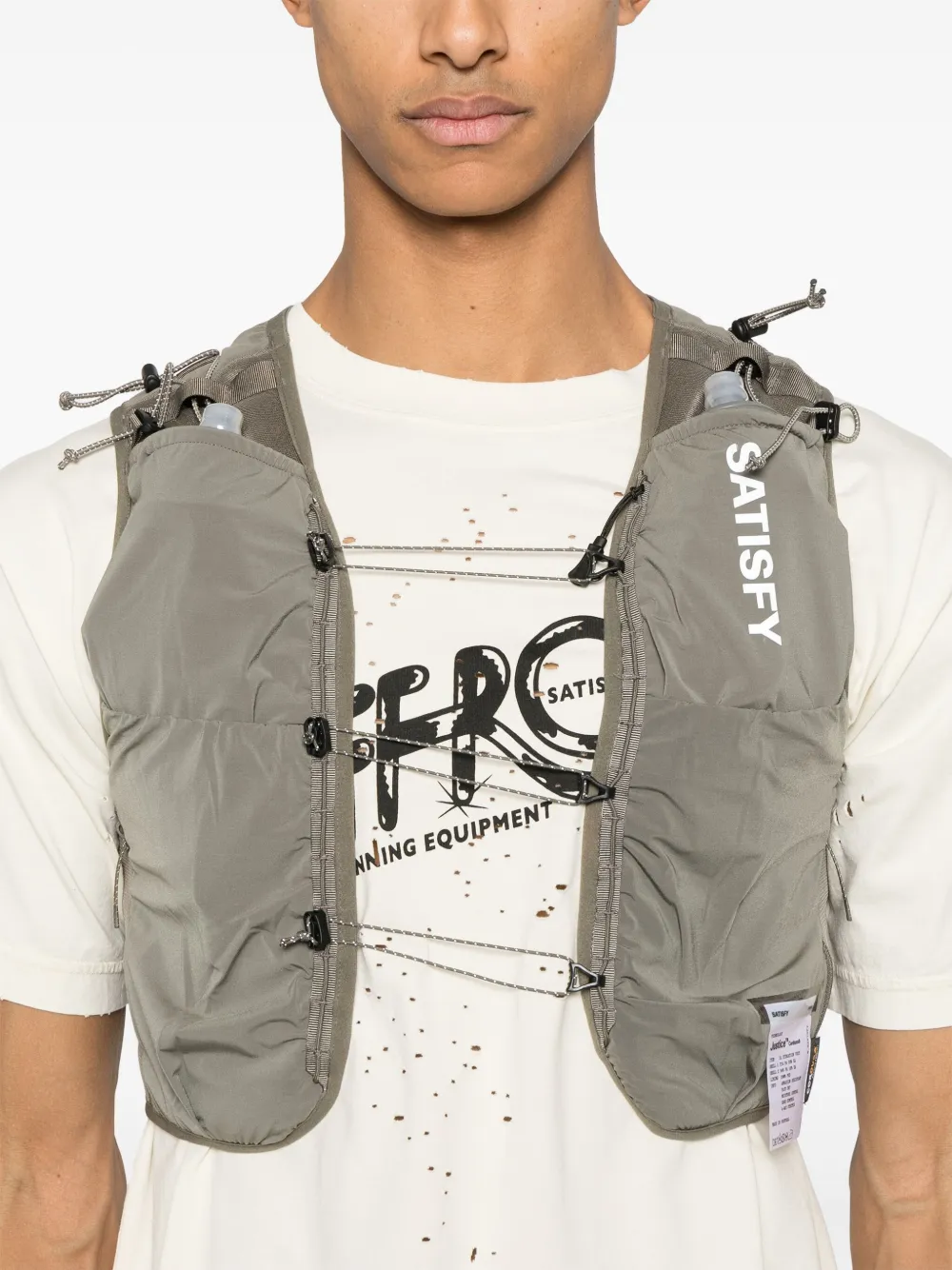 Satisfy Justice™ Cordura® 5l Hydration Gilet In Grey
