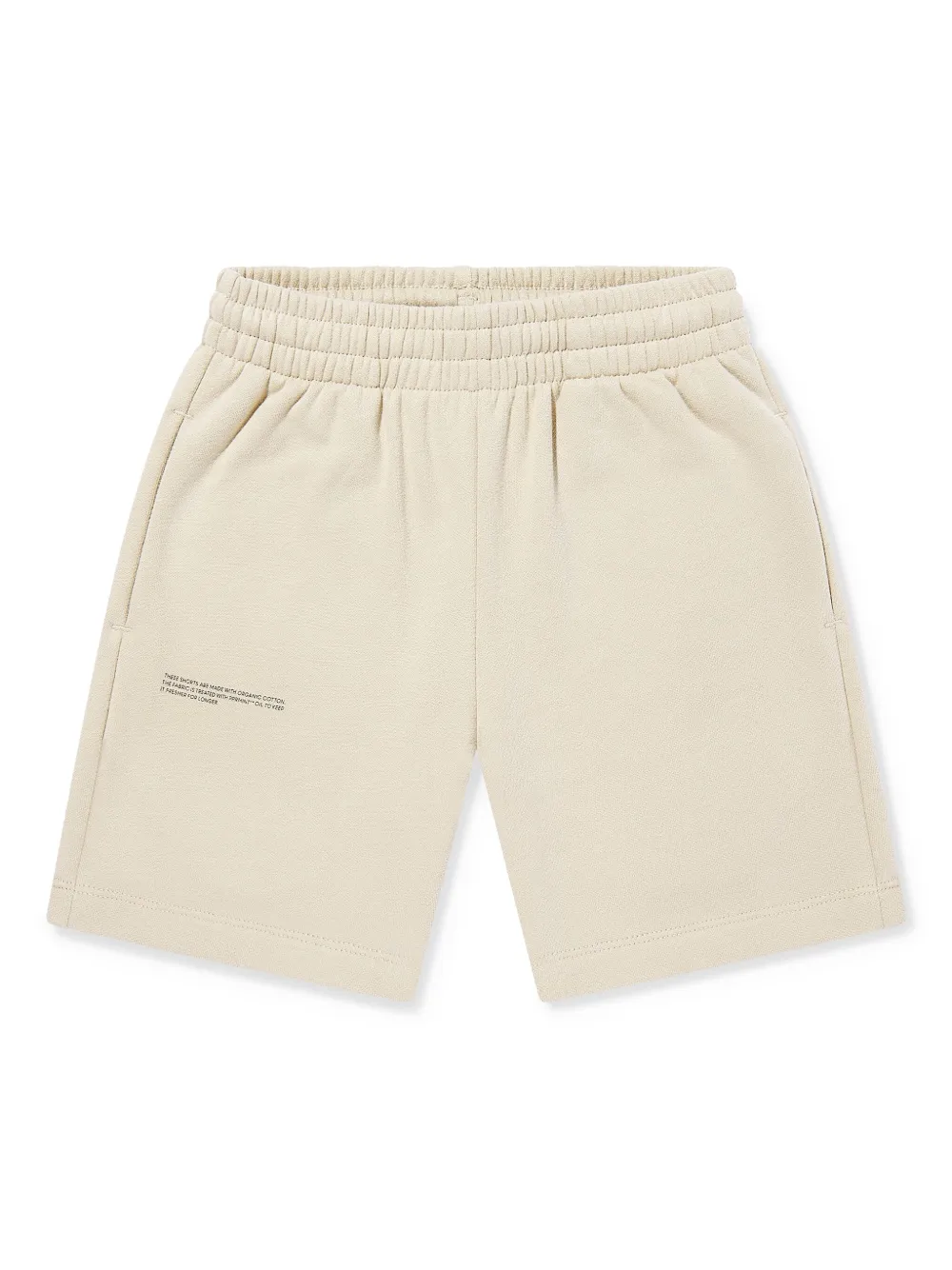 Image 1 of Pangaia Kids logo-print track shorts