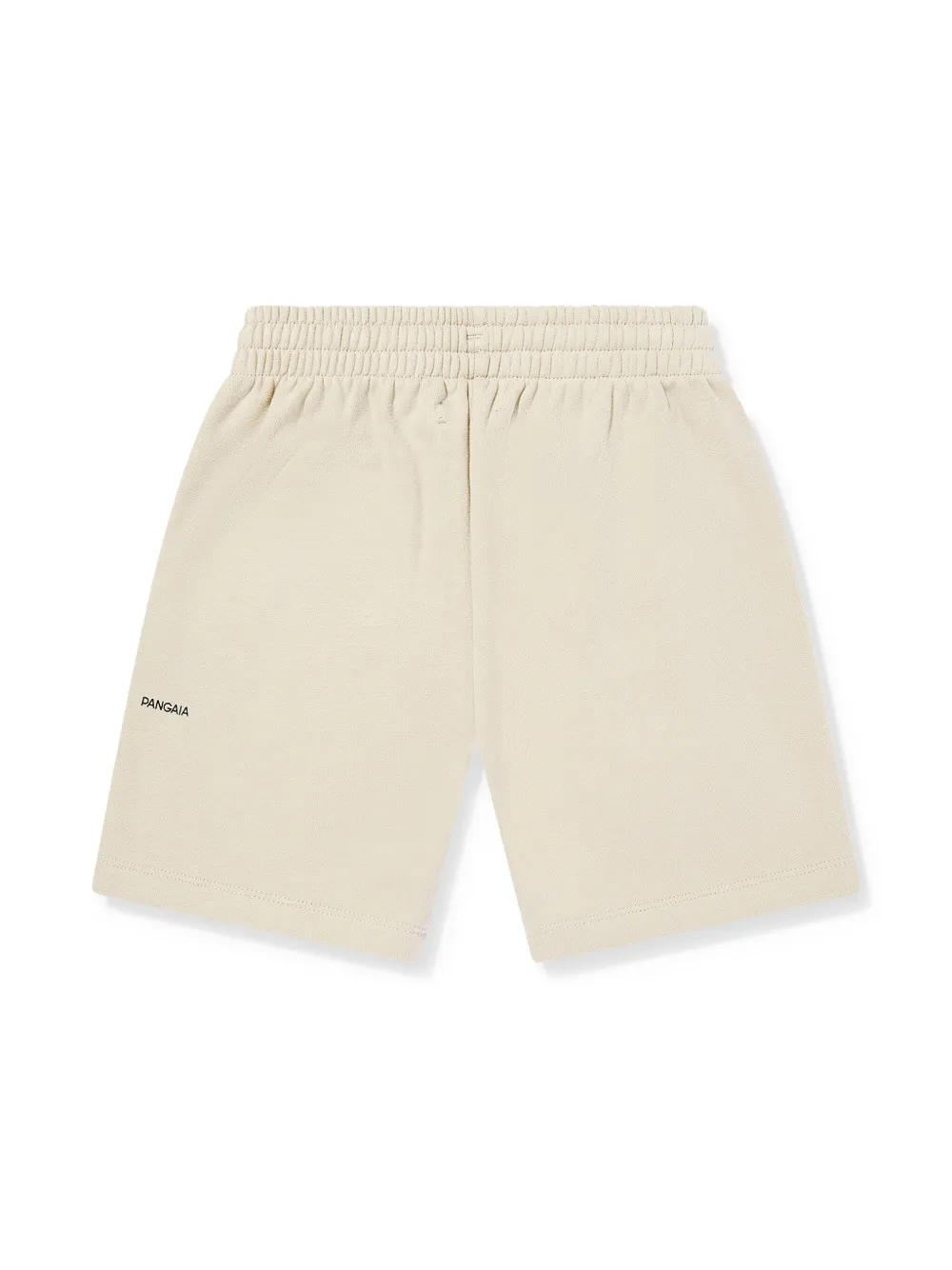 Pangaia Kids logo-print track shorts - Beige