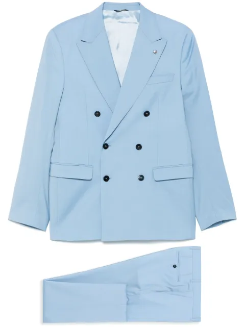 Manuel Ritz peak-lapel suit