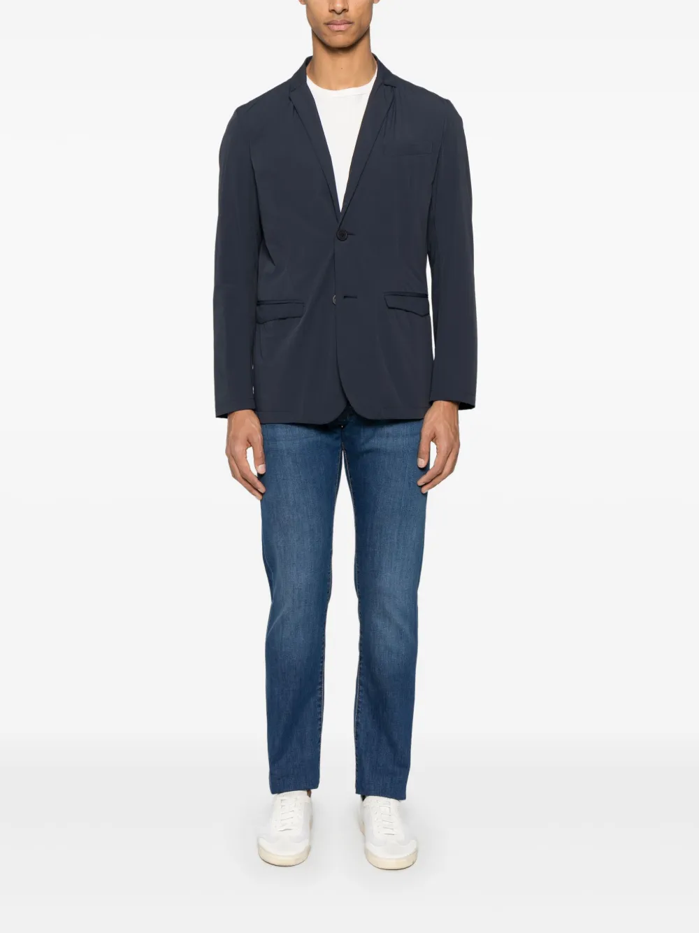 Herno lightweight blazer - Blauw