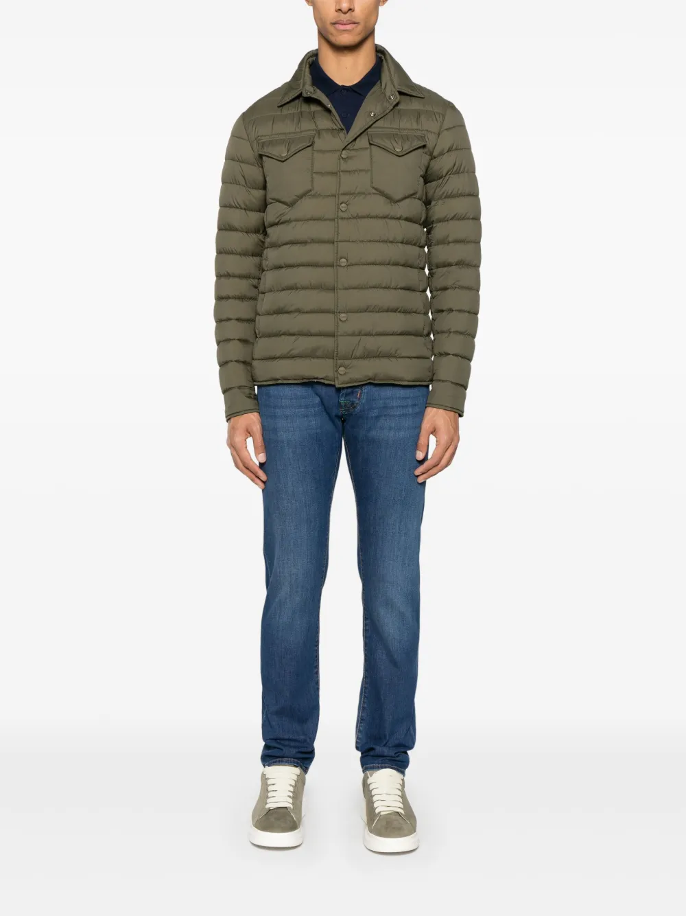 Herno Legend puffer jacket - Groen