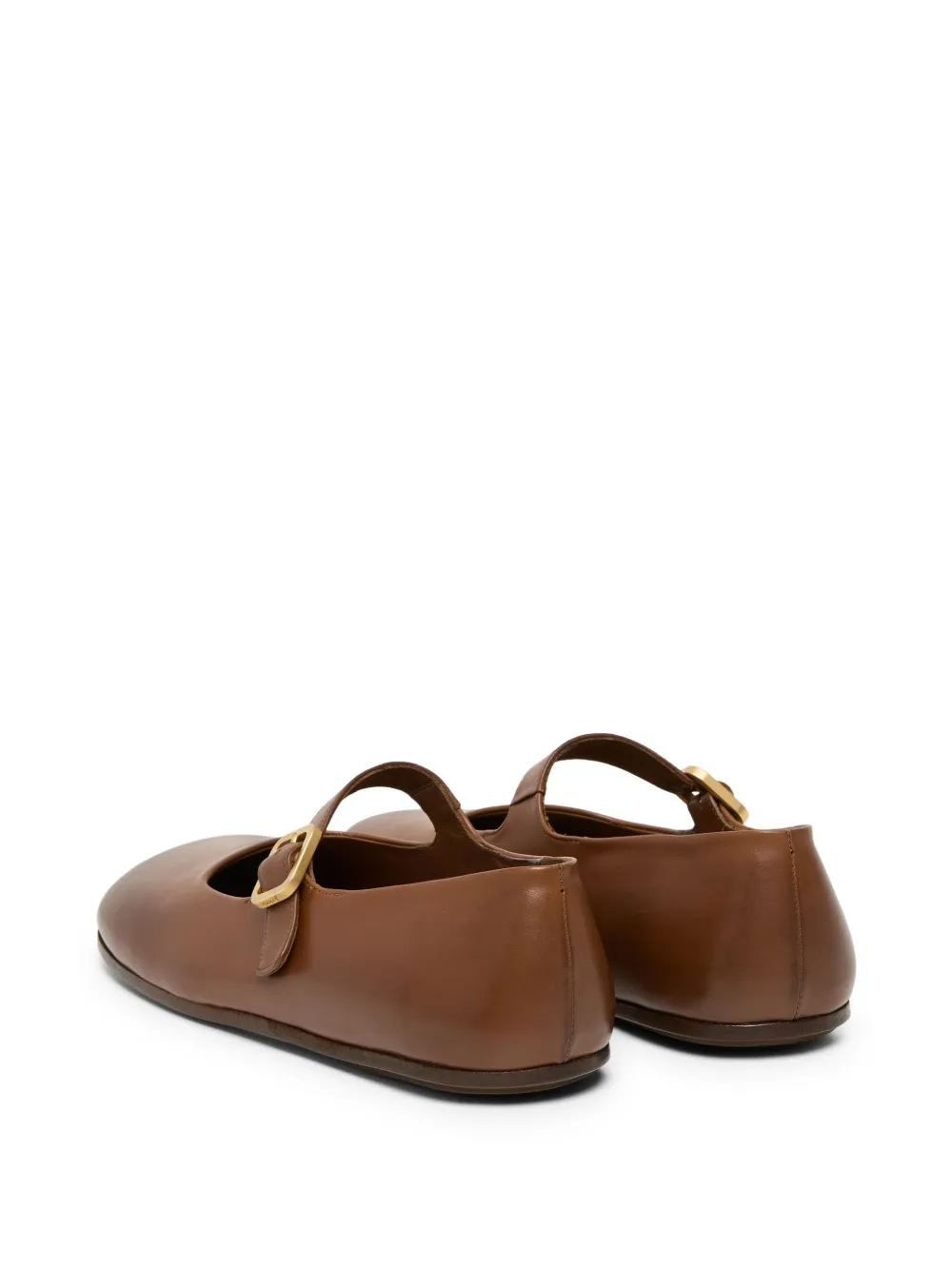 Marsèll leather ballerina shoes Brown