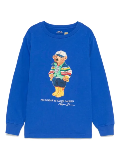 POLO RALPH LAUREN KIDS تيشيرت بطبعة 'بولو بير'