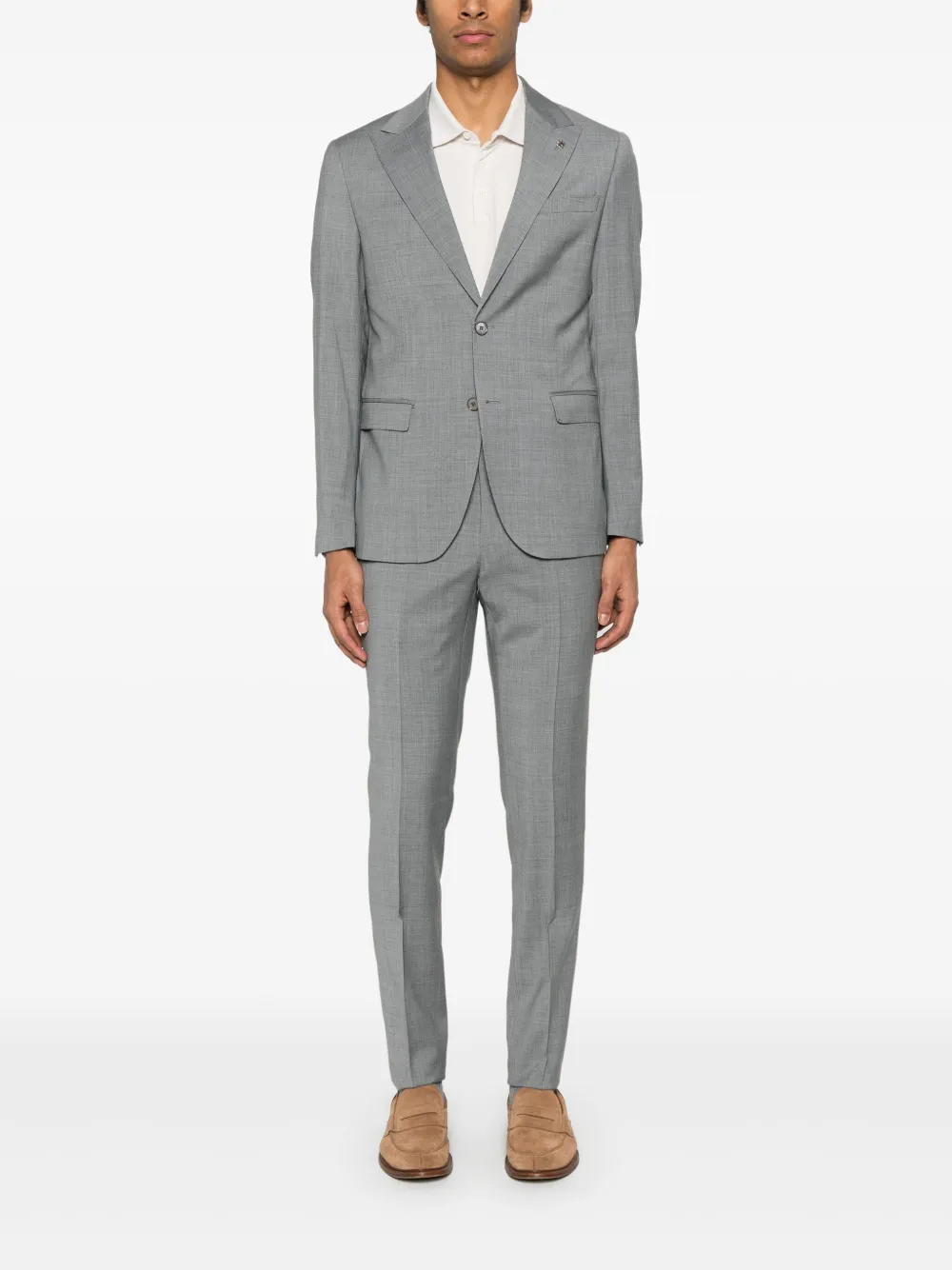 Manuel Ritz single-breasted suit - Grijs