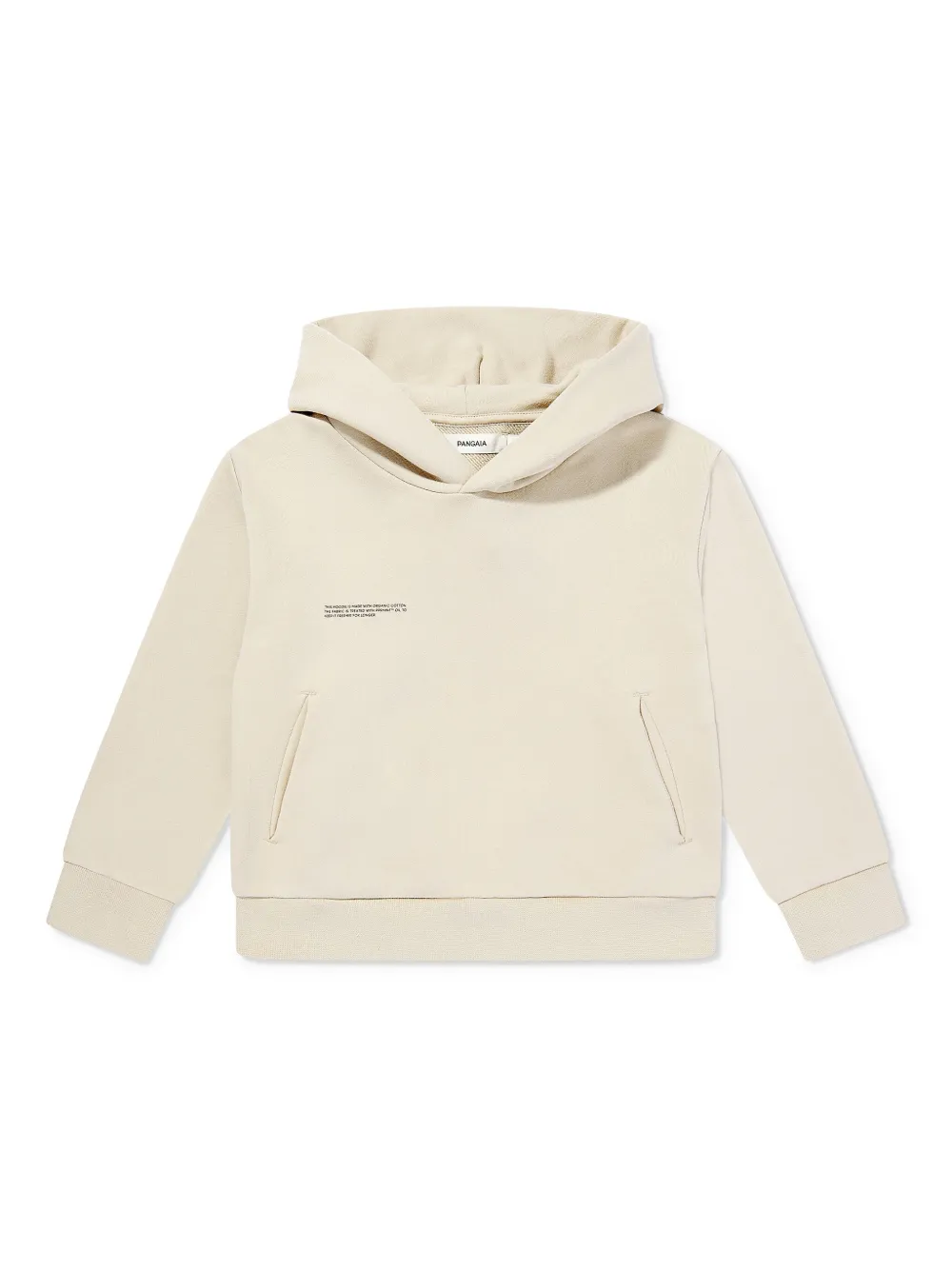 Image 1 of Pangaia Kids logo-print hoodie