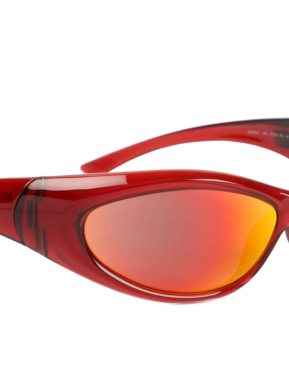 Balenciaga Zonnebril met cat-eye montuur Rood
