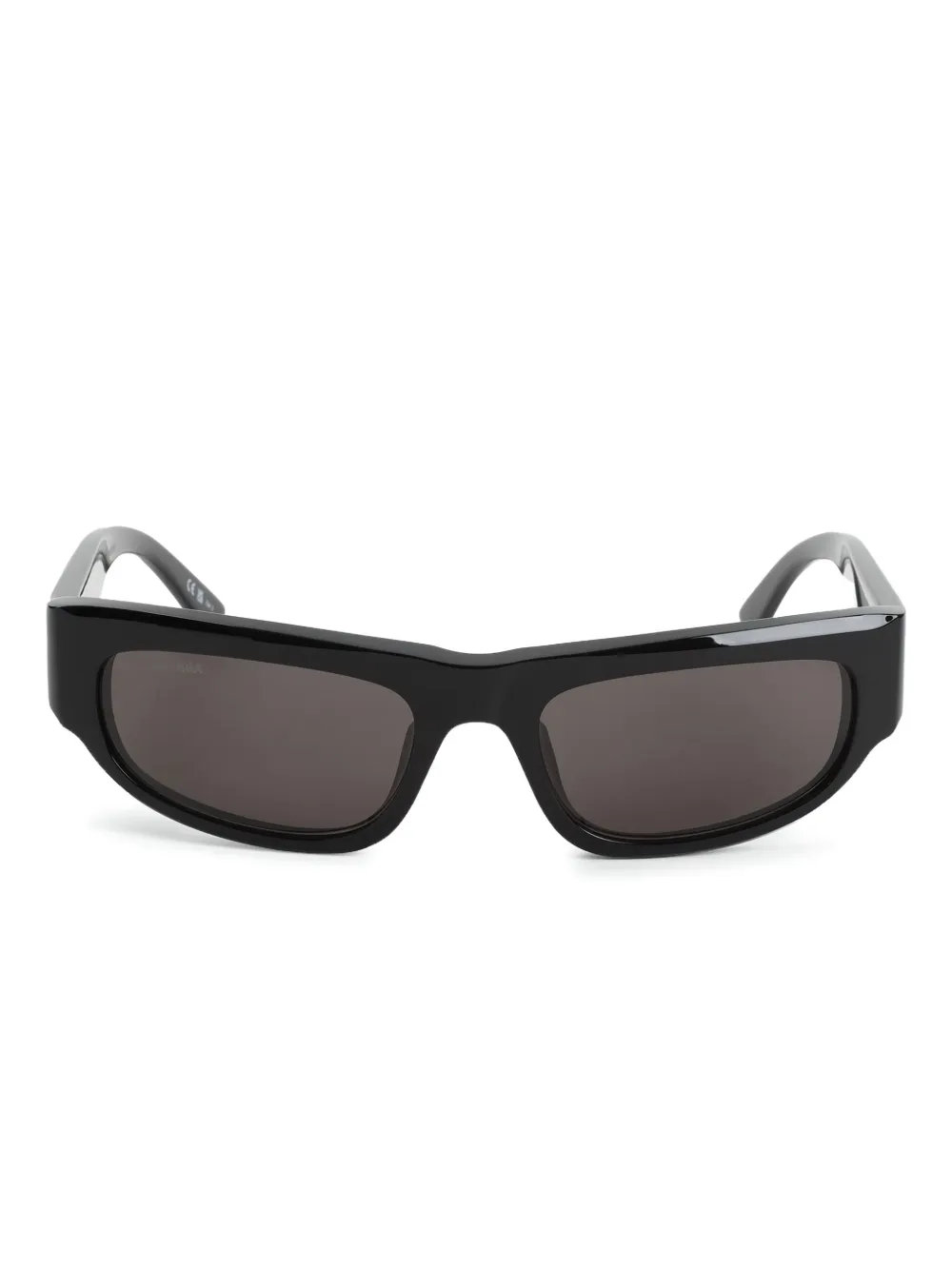 Balenciaga oval-frame sunglasses | Black | Image 1