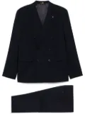Manuel Ritz peak-lapel suit - Blue