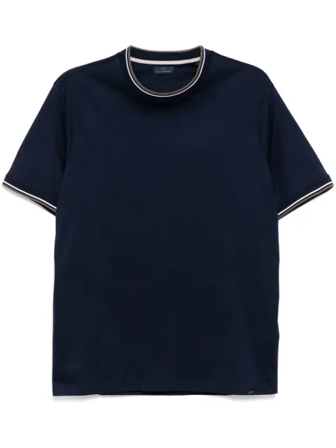 Paul & Shark striped-tipping T-shirt