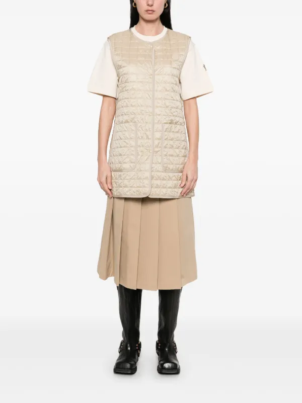 【関税＆送料込み】Moncler Gourdon Mix Trench Coat Moncler Gourdon Trench Coat | Neutrals | FARFETCH