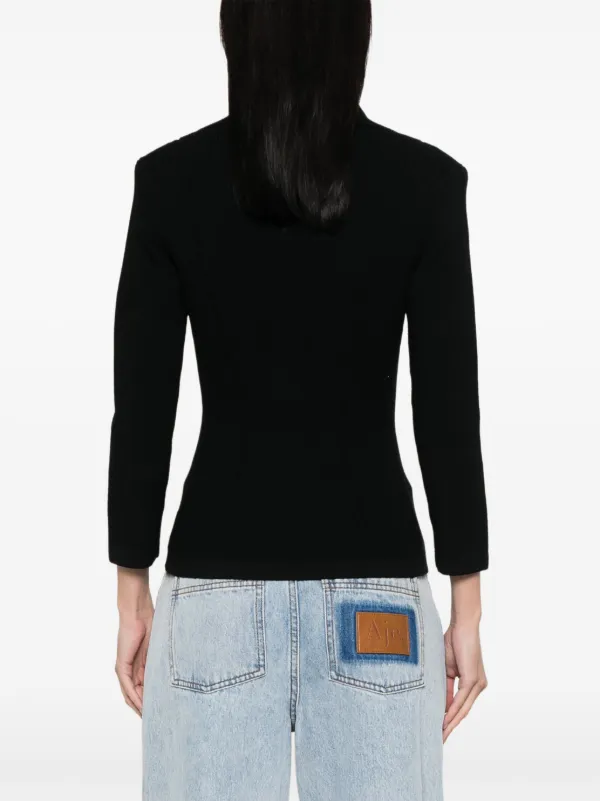 Elisabetta Franchi ジュエルリボン ニットジャケット