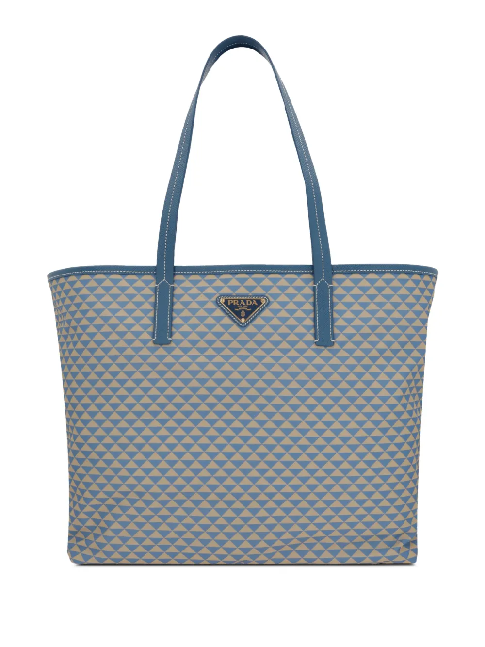 Prada Re-Nylon shopper Blauw