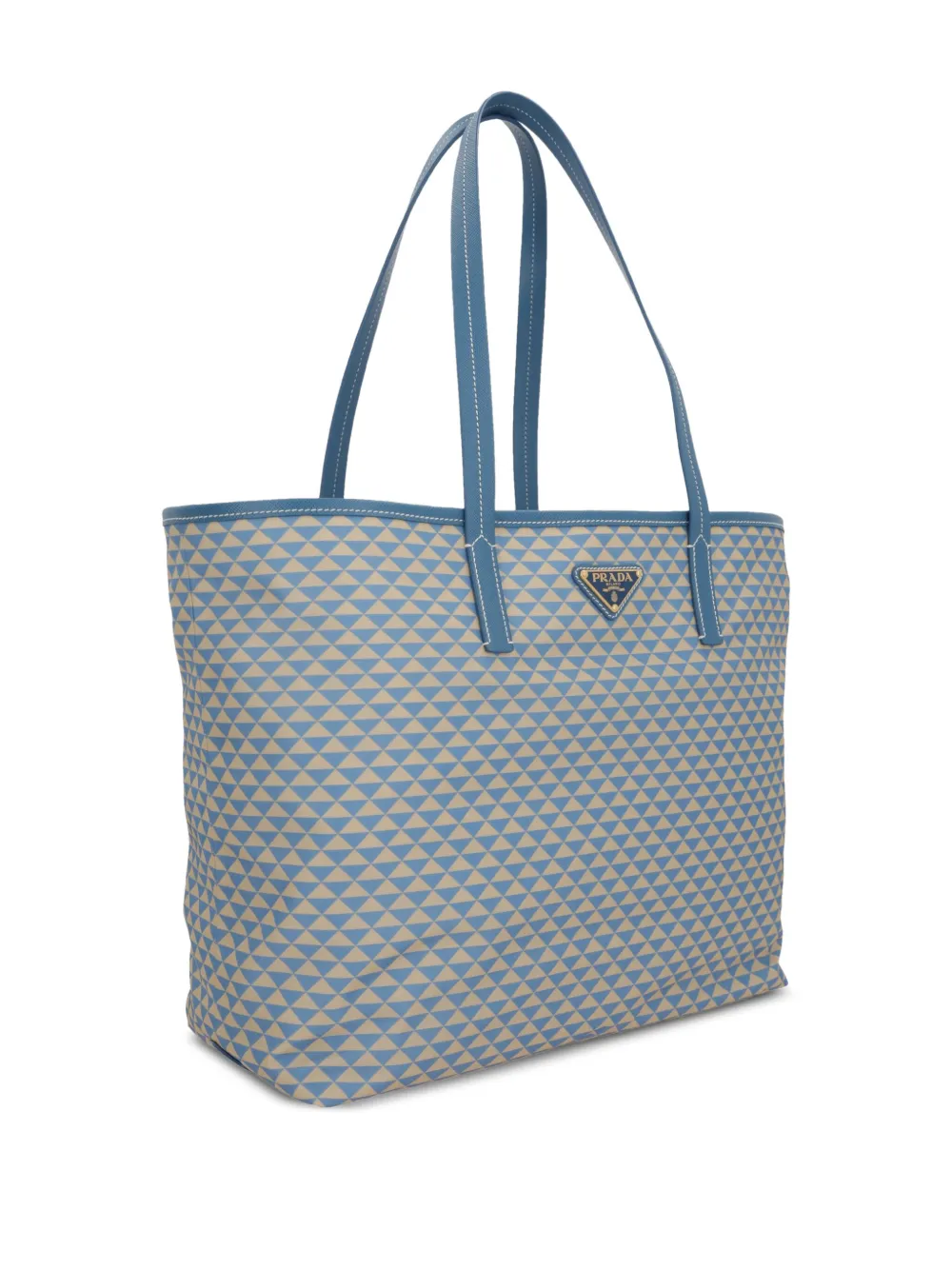 Prada Re-Nylon shopper Blauw