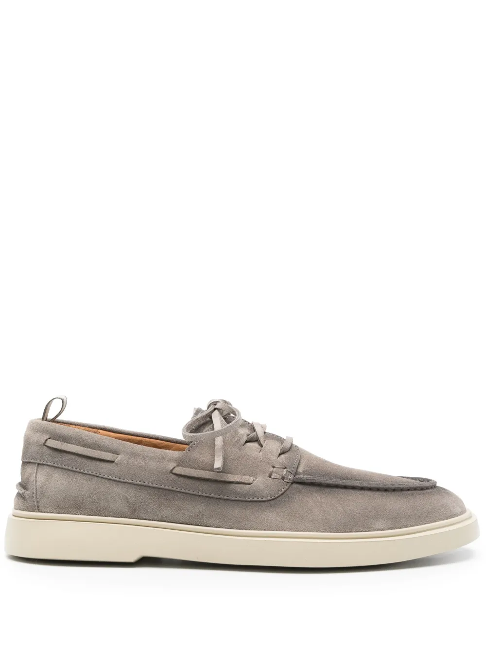 Officine Creative Bones 013 boat shoes Neutrals