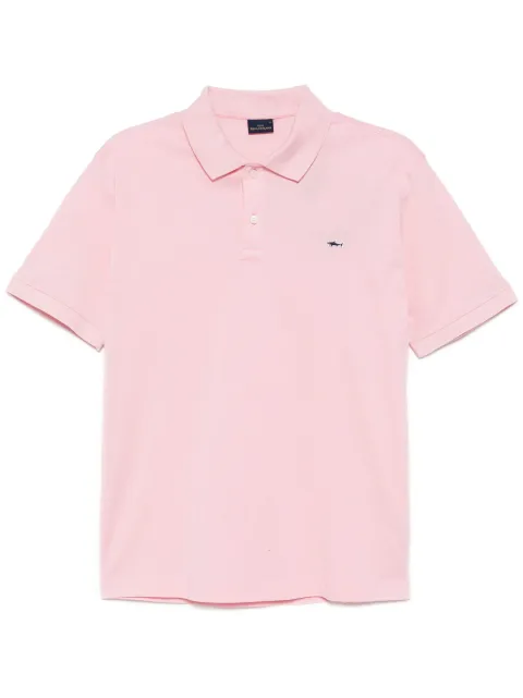 Paul & Shark logo-patch polo shirt