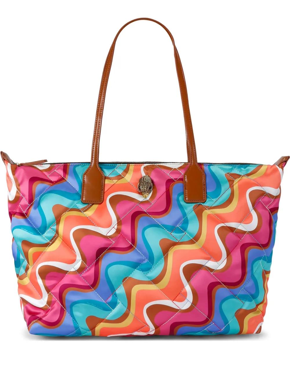 Kurt Geiger London Shopper met print Blauw