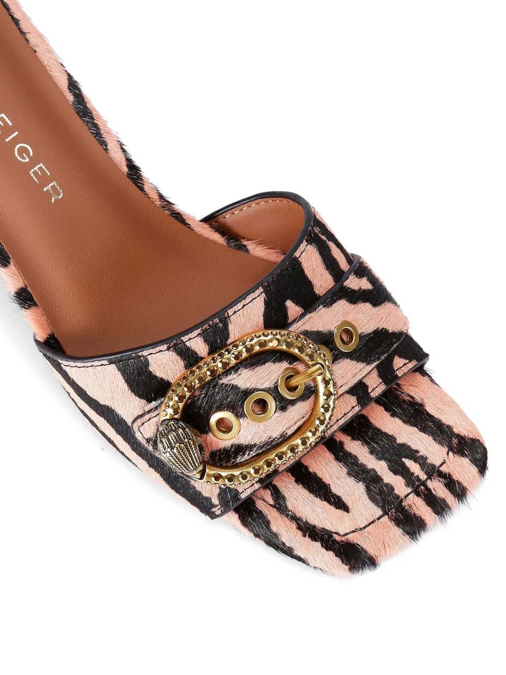 Kurt Geiger London 50 mm Mayfair muiltjes Roze