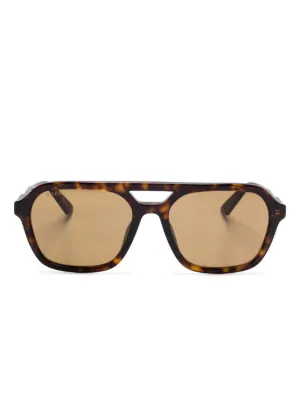 Gucci Eyewear キャットアイ サングラス | ブラウン | FARFETCH JP