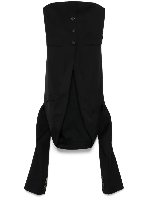 【モスキーノ MOSCHINO】ウールジャケット Moschino ウール ジャケット | ブラック | FARFETCH JP