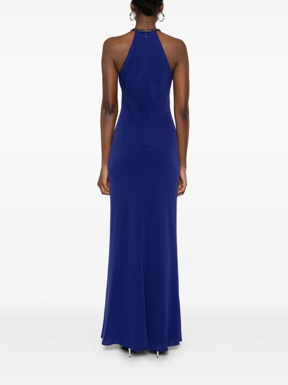 Max Mara Maxi-jurk Blauw