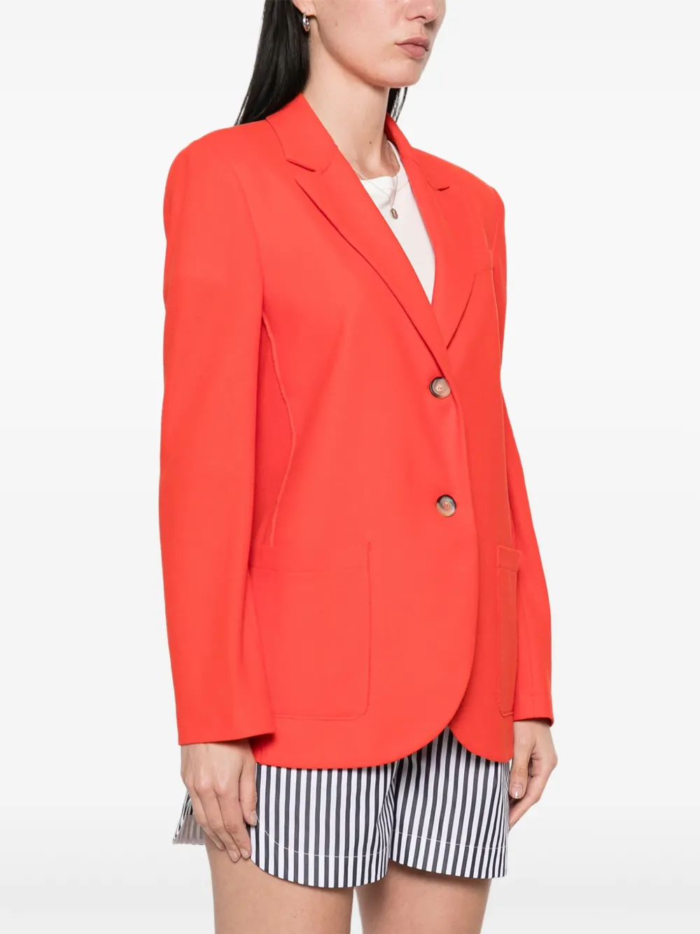 Harris Wharf London Blazer met honingraat-effect Rood