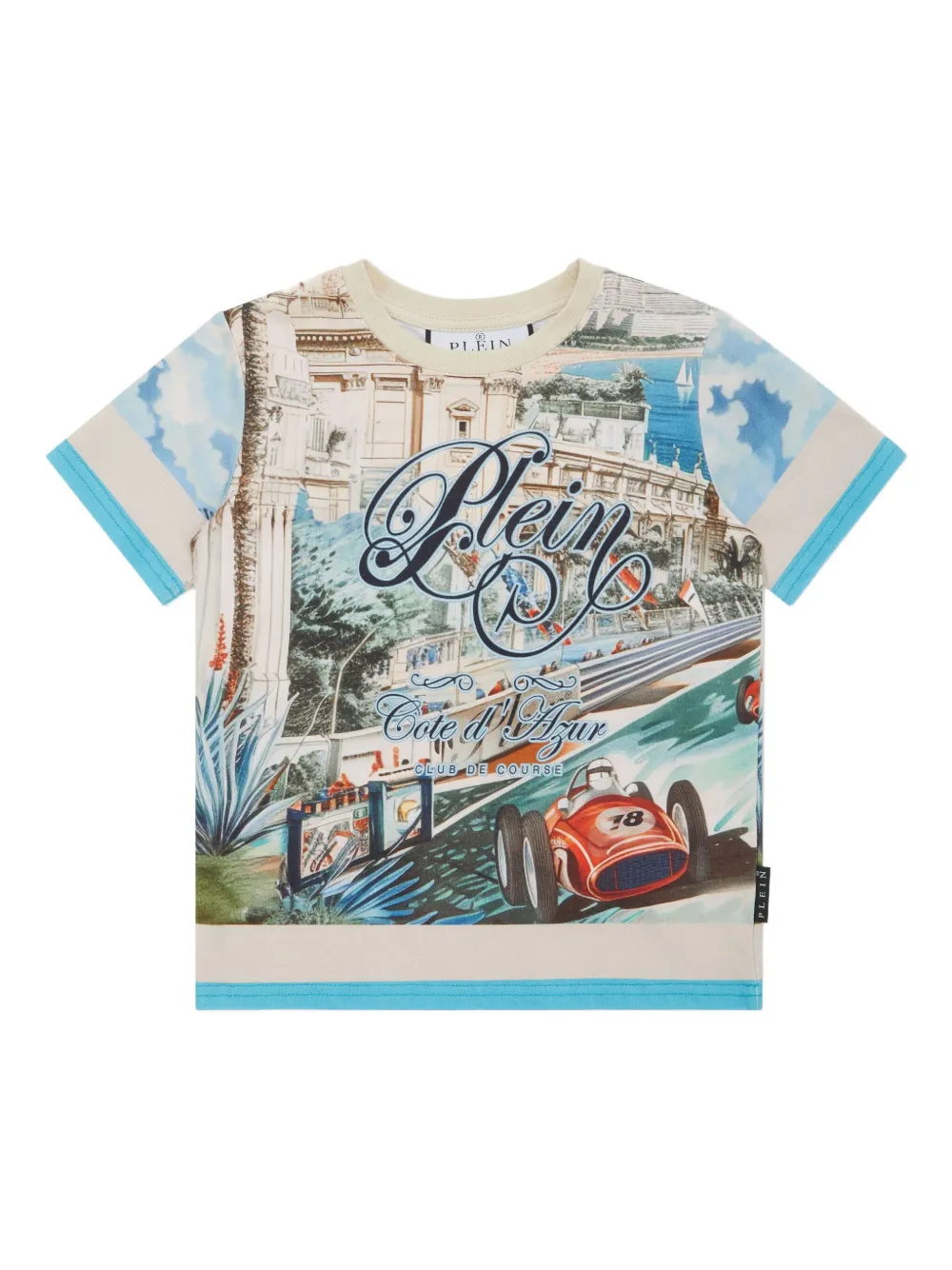 Philipp Plein Montecarlo cotton T-shirt Veelkleurig