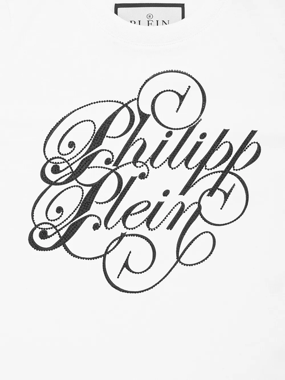 Philipp Plein Coursive T-shirt Wit