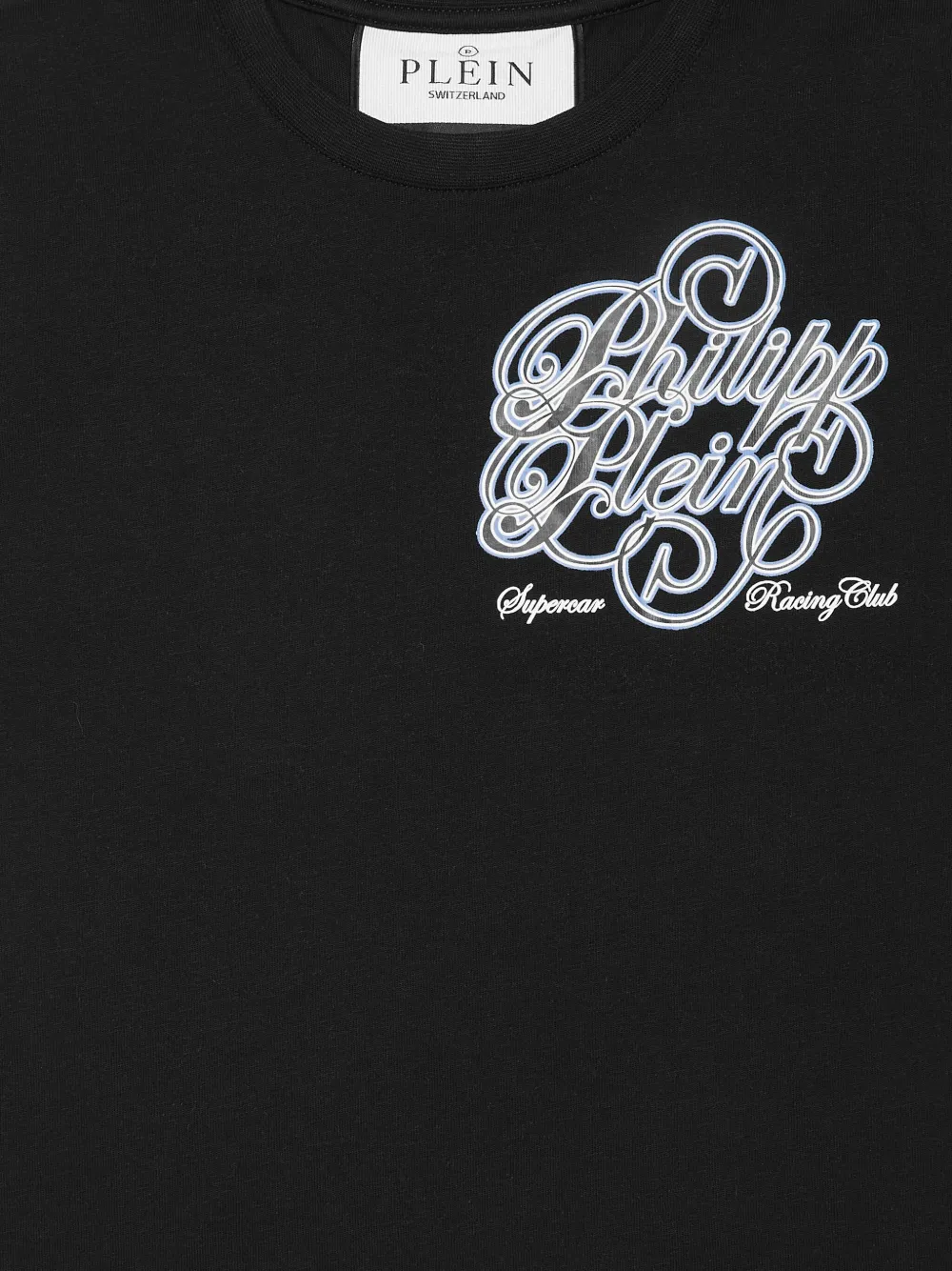 Philipp Plein Junior Katoenen T-shirt Zwart