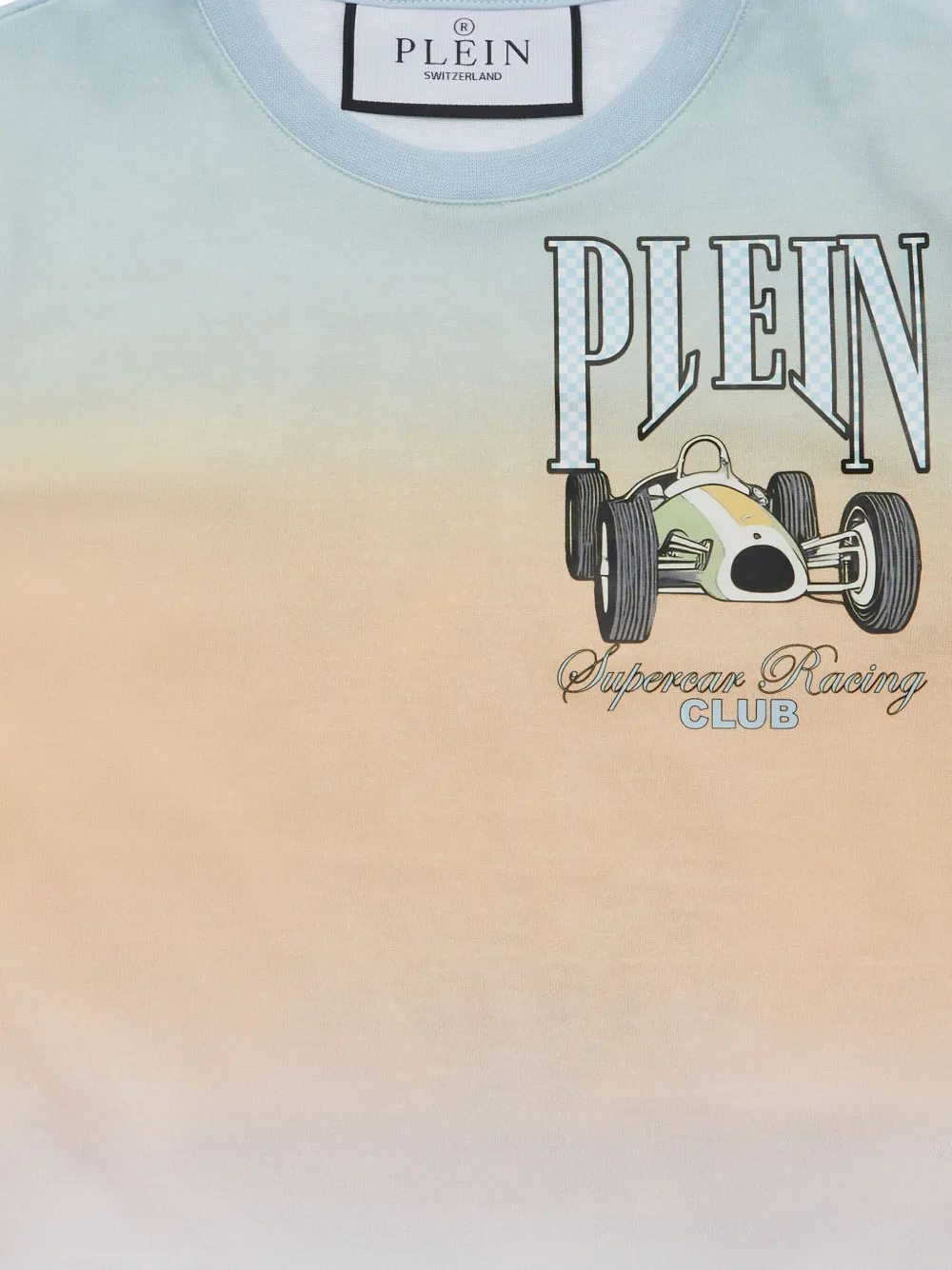 Philipp Plein Bridge T-shirt Blauw