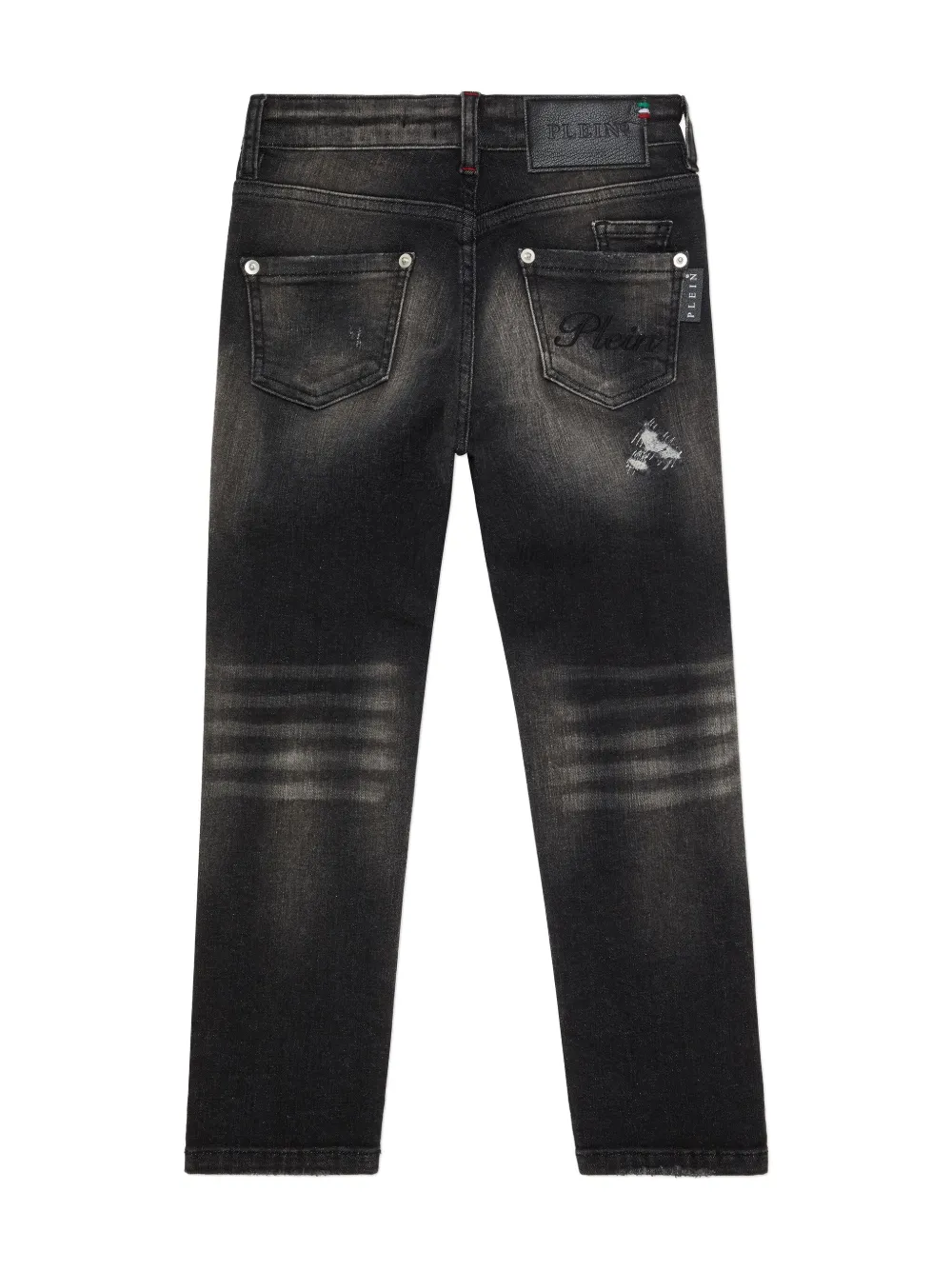 Philipp Plein Super Straight jeans - Zwart