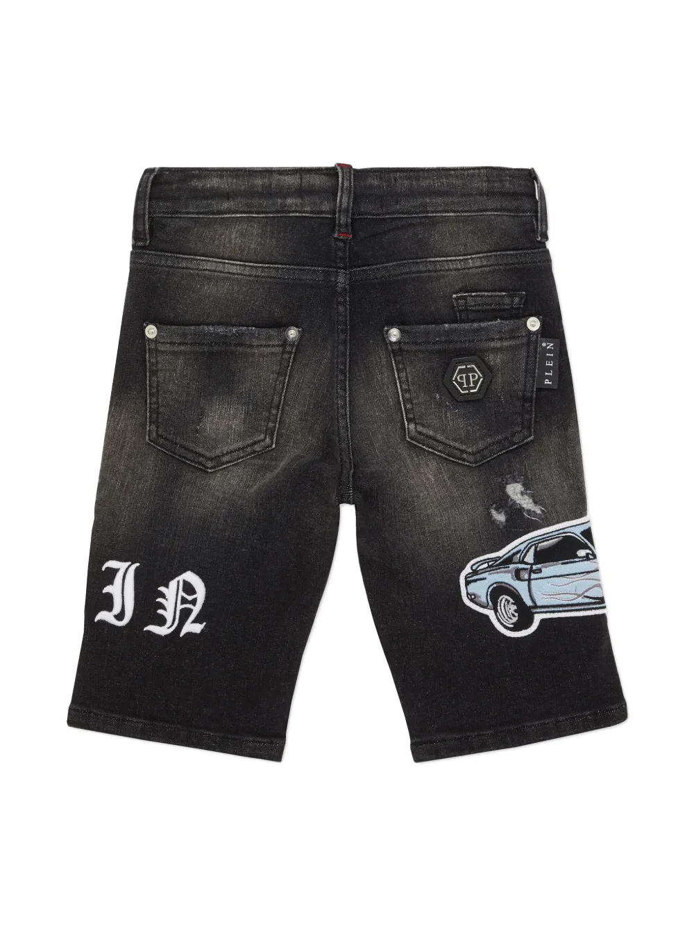 Philipp Plein Formentera shorts - Zwart