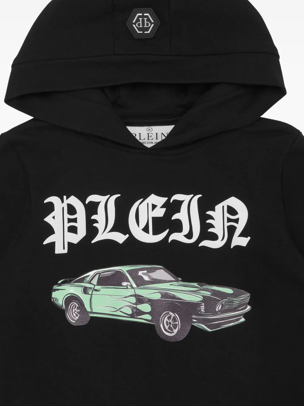 Philipp Plein Cars Racing hoodie Zwart
