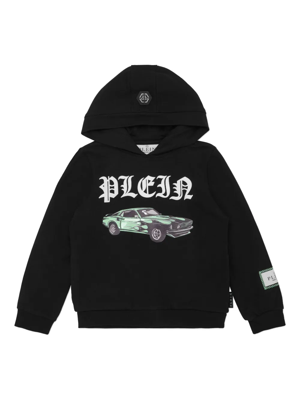 Philipp Plein Cars Racing hoodie Zwart