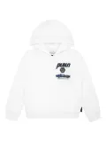 Philipp Plein Cars Racing hoodie - White