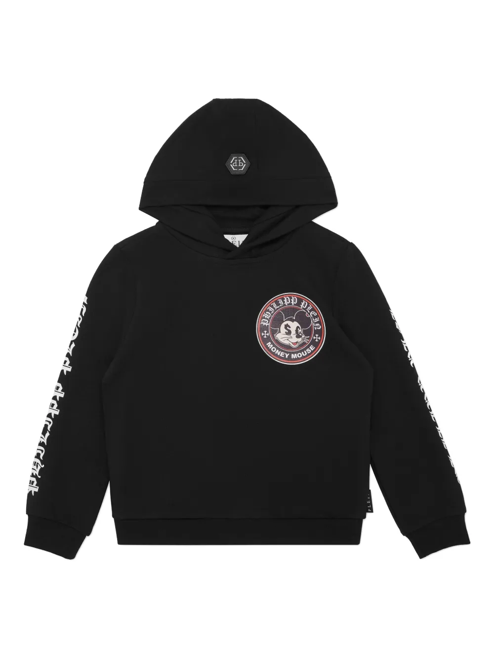 Philipp Plein Money Mouse パーカー - ブラック Philipp Plein Money Mouse パーカー - ブラック