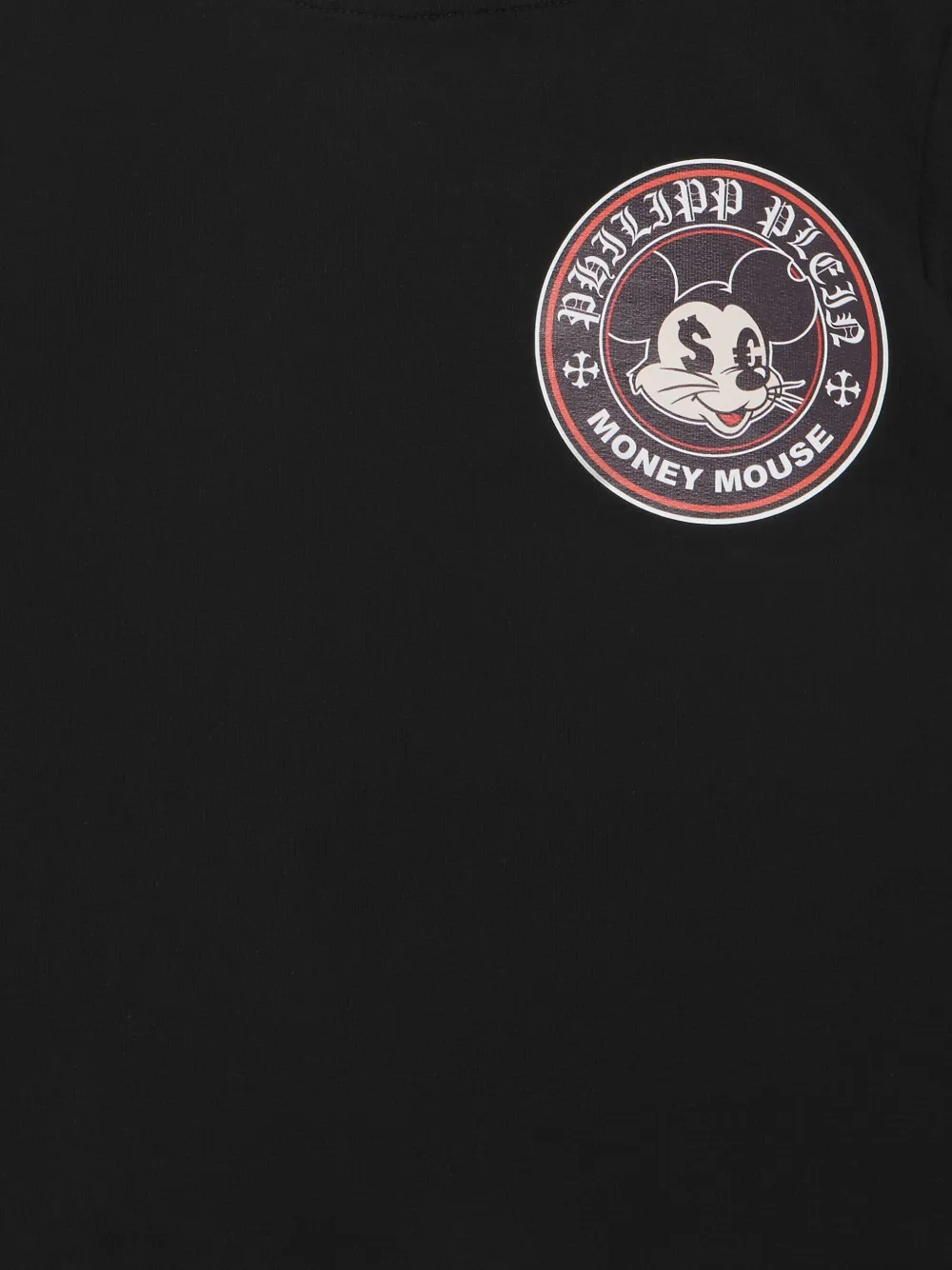 Philipp Plein Money Mouse hoodie Zwart