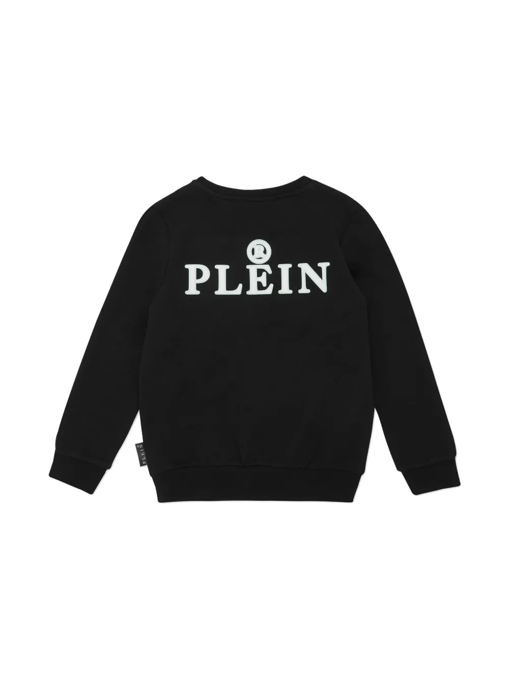 Philipp Plein Sweater met logopatch - Zwart