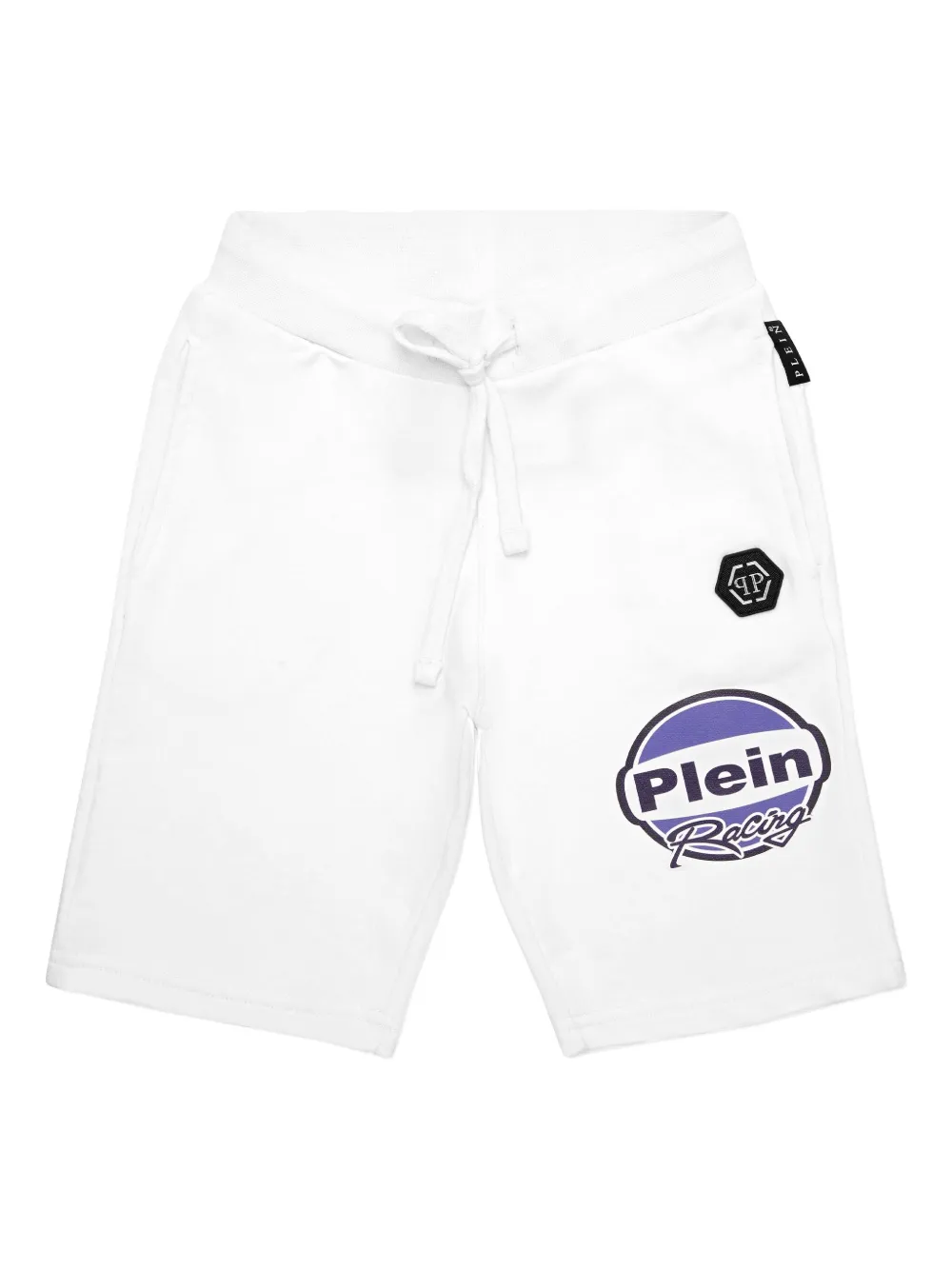 Philipp Plein Racing Club shorts Wit