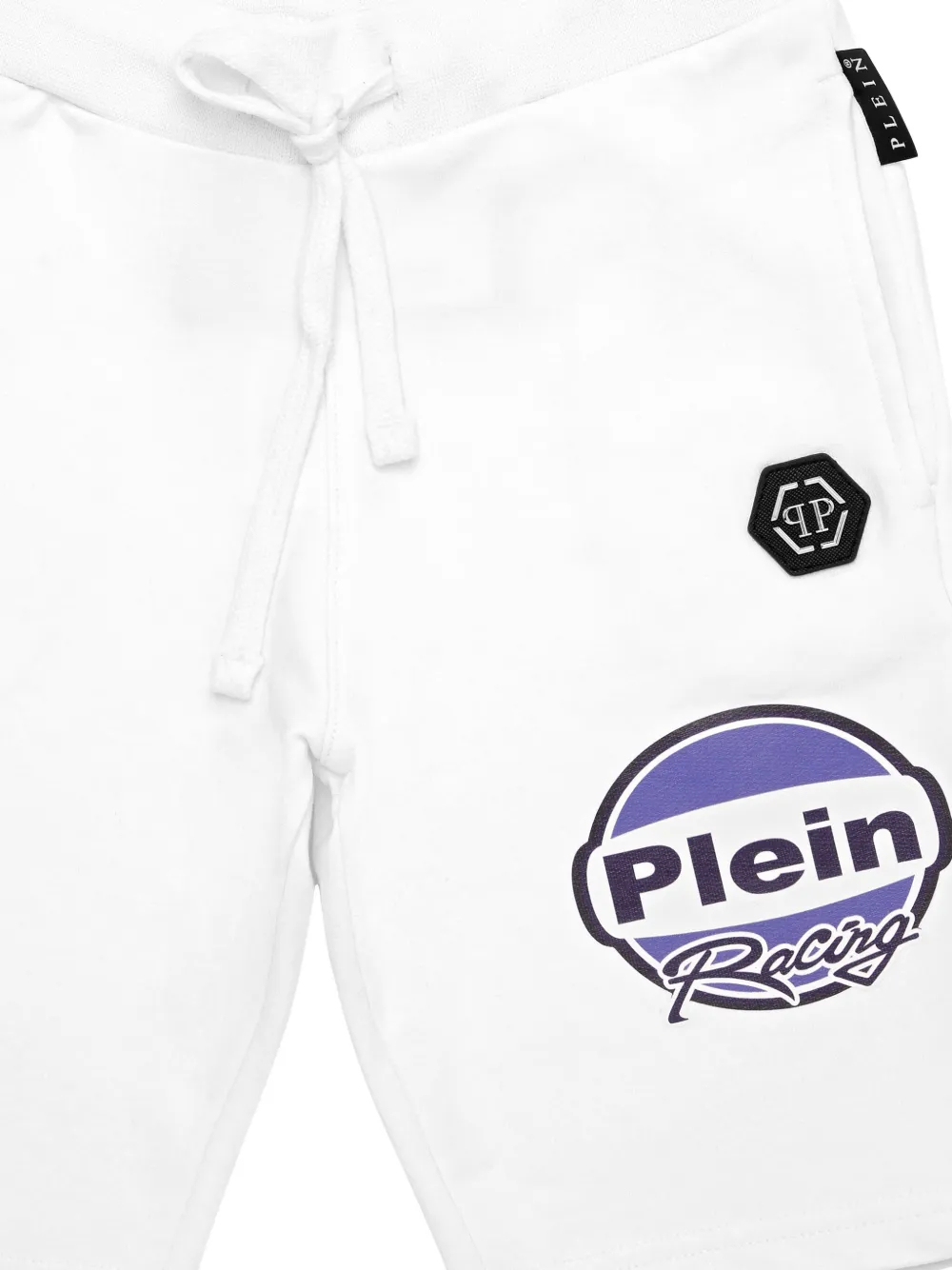 Philipp Plein Racing Club shorts Wit