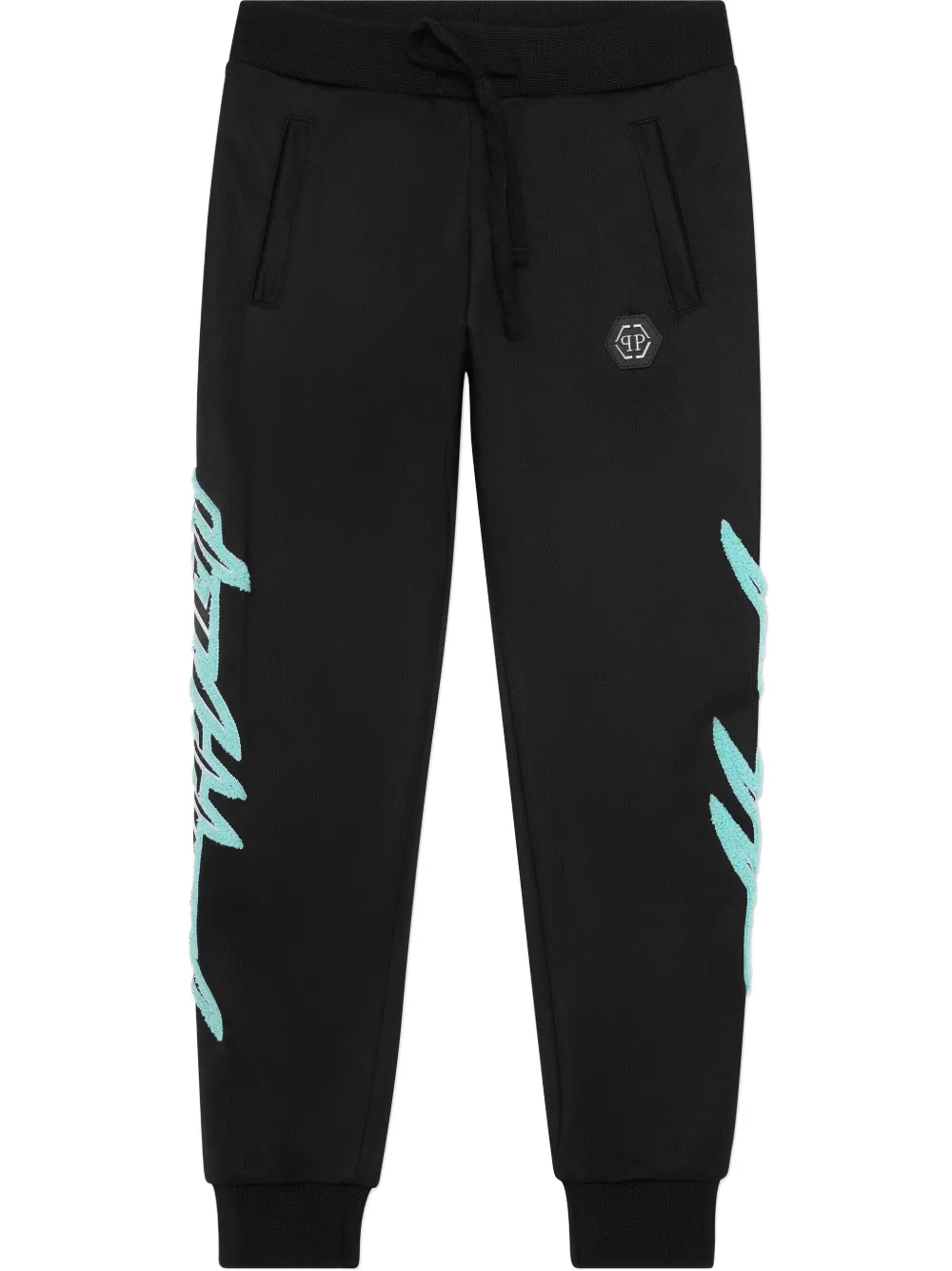 Philipp Plein Racing Club Tracksuit Trousers In Black