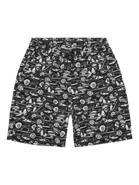 Philipp Plein Cars Racing shorts 